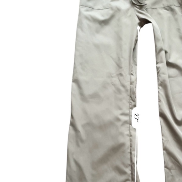 ASOS DESIGN casual parachute gray cargo pants M wide leg front pockets - Picture 5 of 9